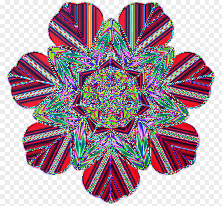 Shiny Psychedelia Clip Art PNG