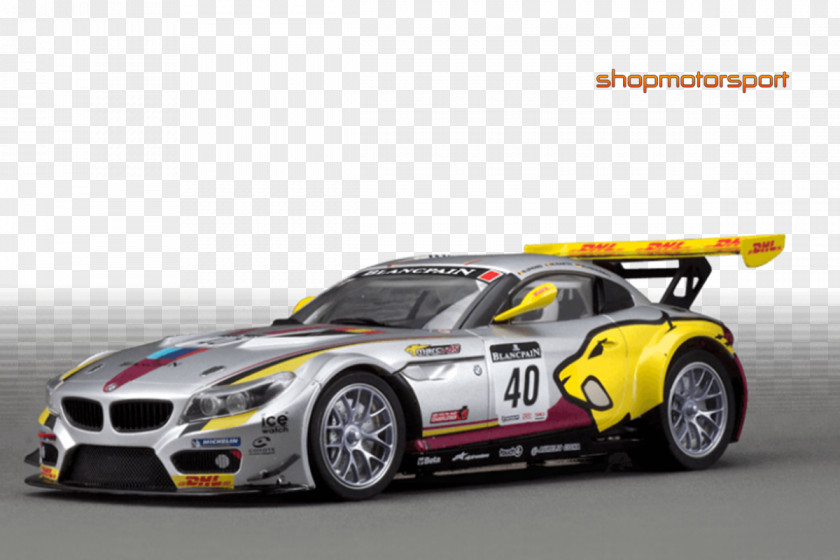 Silver Car Sports BMW Z4 GT3 (E89) Blancpain GT Series Endurance Cup PNG