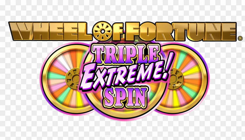 Wheel Of Fortune Spin Logo Brand Recreation Font PNG