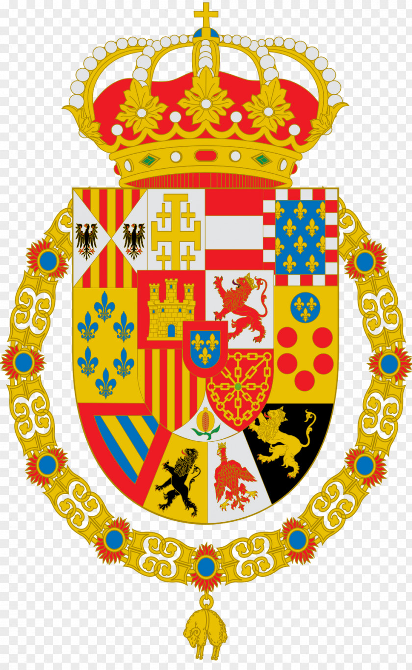 Armas Coat Of Arms Spain Order The Golden Fleece Collar PNG