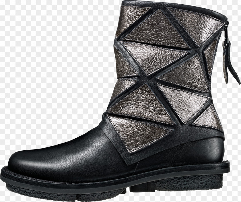Boot Motorcycle Snow Riding Leather PNG