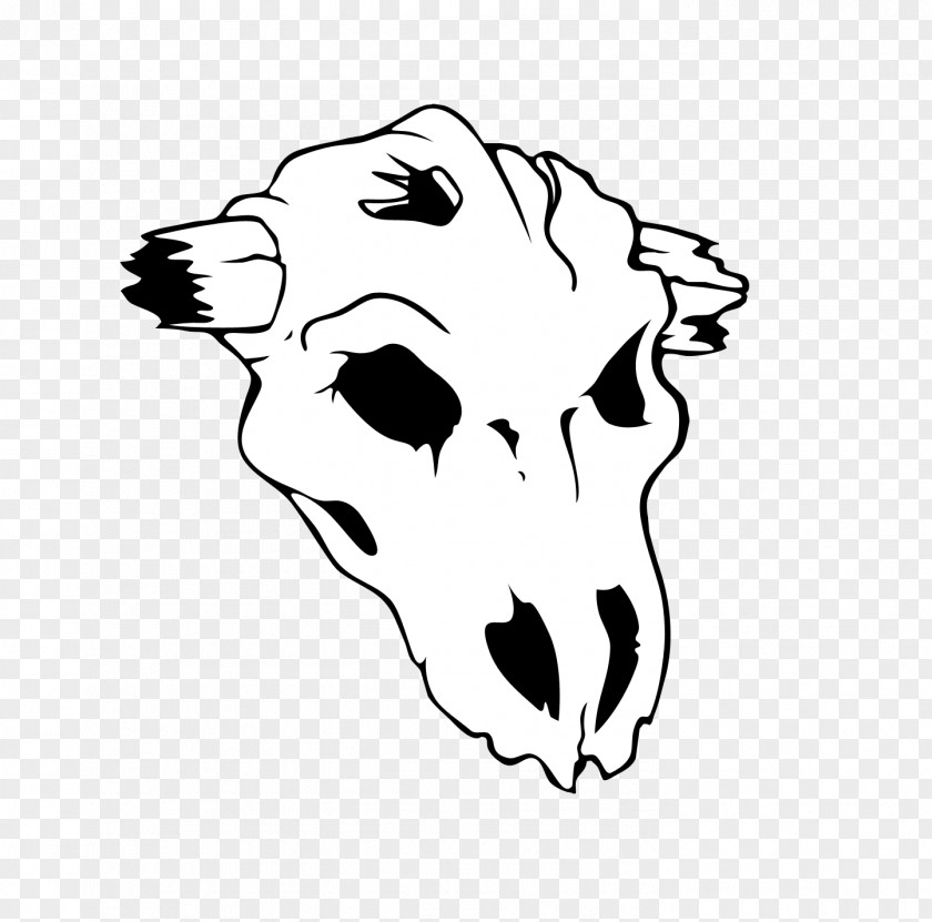 CowSkull D.A.D. It's After Dark Snout PNG