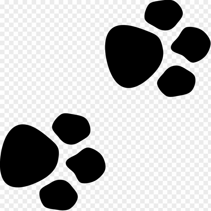 Footprints Dog Paw Clip Art PNG