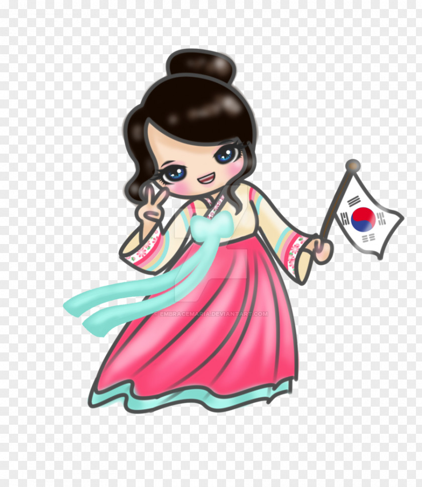 Korean Wave Hanbok Clothing PNG