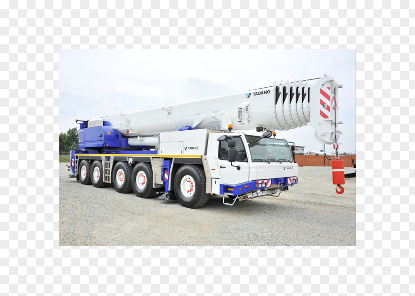 Mechanical Crane Mobile Heavy Machinery Truck PNG