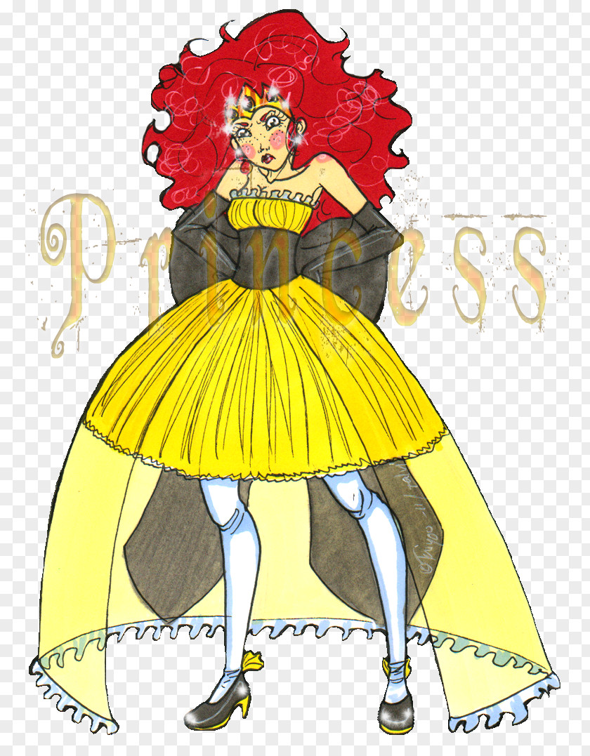 Ppg Princess Art Costume Design PNG