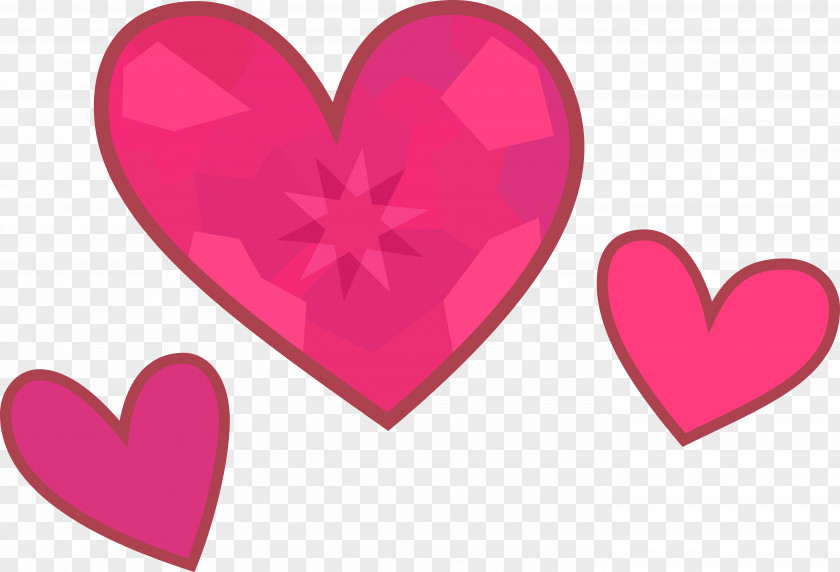 Sandbars Vector Heart Pink M Valentine's Day Clip Art M-095 PNG