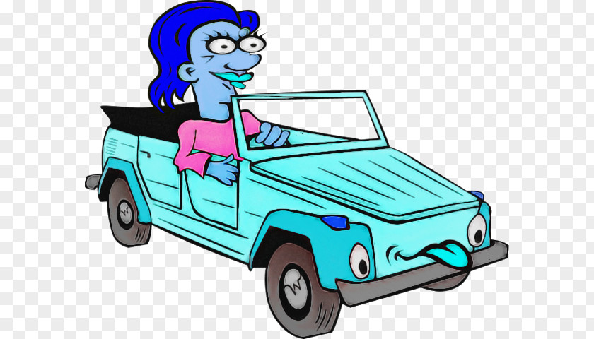 Vehicle Car Cartoon Riding Toy Classic PNG