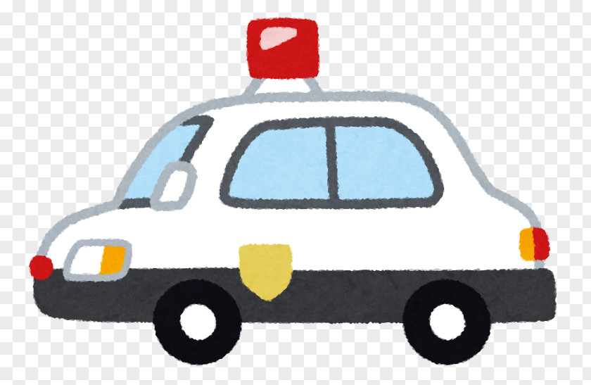 Wi 110番 いらすとや 118番 Illustrator Police Car PNG