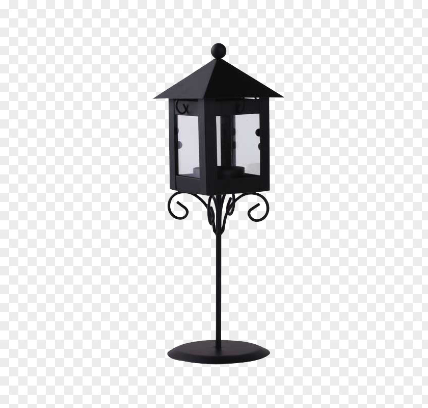 Wrought Iron Candlestick Lantern Creative Crafts Living Room Entrance Light Sconce PNG