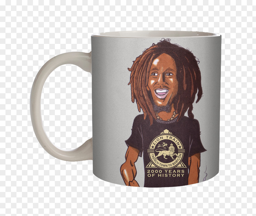 Bob Marley Coffee Cup Musician Reggae PNG