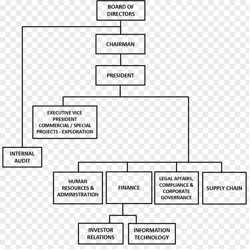 Business Organizational Chart Company Mining Corporation PNG