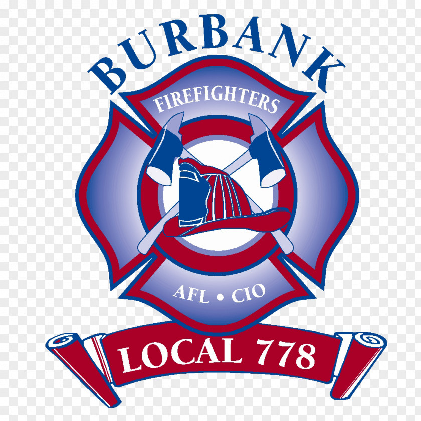 Firefighter Burbank Firefighters Local 778 City Council Logo PNG