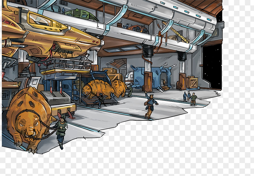 Hangar Vivere Space Fantasy Role-playing Ulule PNG