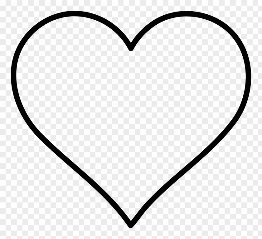 Heart Drawing Line Art Clip PNG
