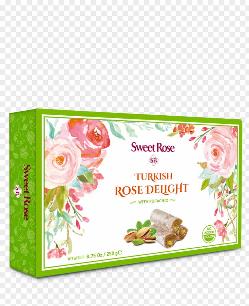 Turkish Delight Rosense Rose Water Food Cut Flowers PNG