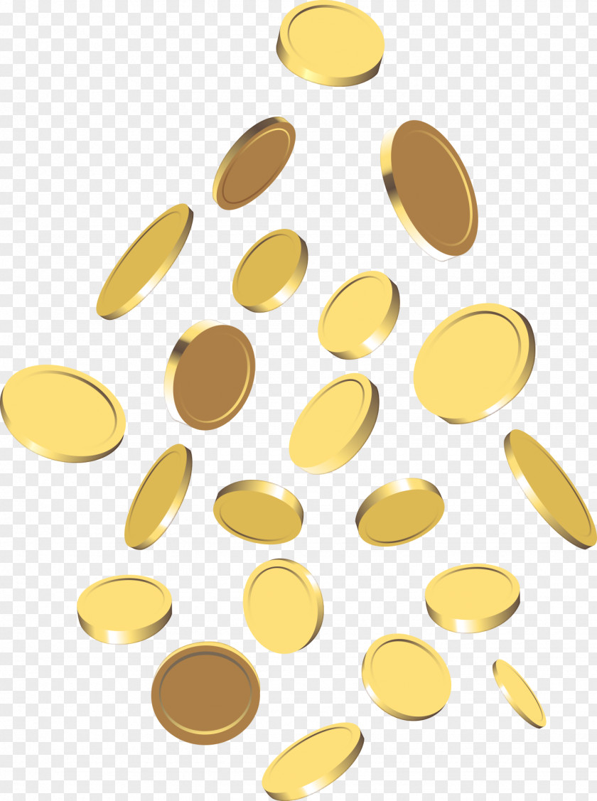 Vector Golden Coins Vinaphone Coin PNG