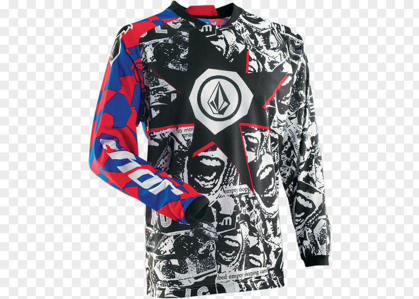 Volcom Thor Motocross Shirt Dirt Bike Jersey PNG