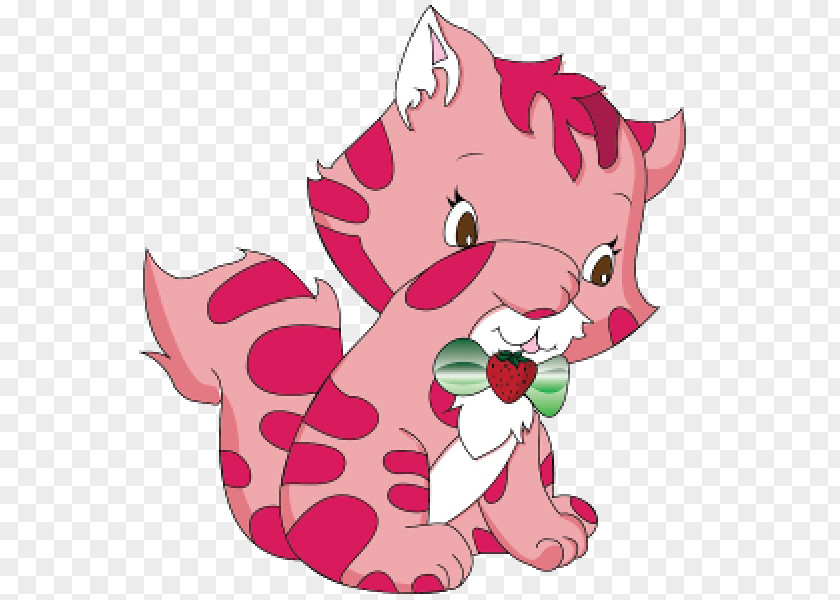 Cat Whiskers Strawberry Shortcake PNG