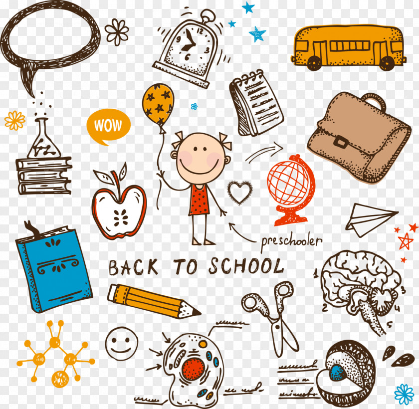 Doodles Drawing School PNG