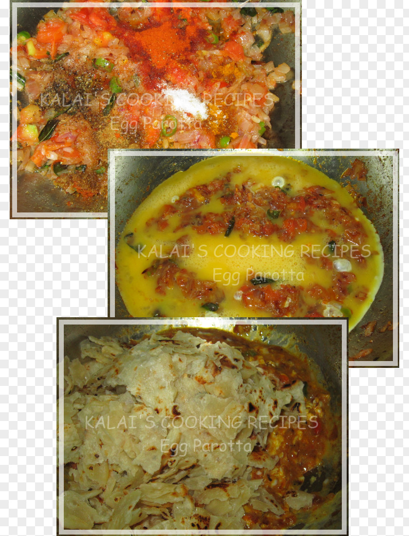 Egg Indian Cuisine Parotta Chicken Curry Vegetarian Paratha PNG