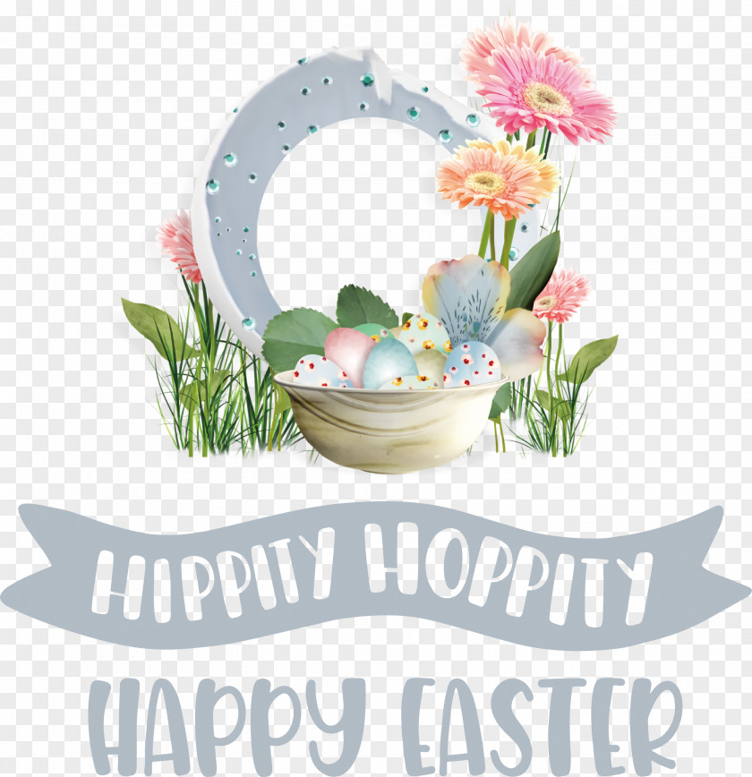 Hippy Hoppity Happy Easter Day PNG