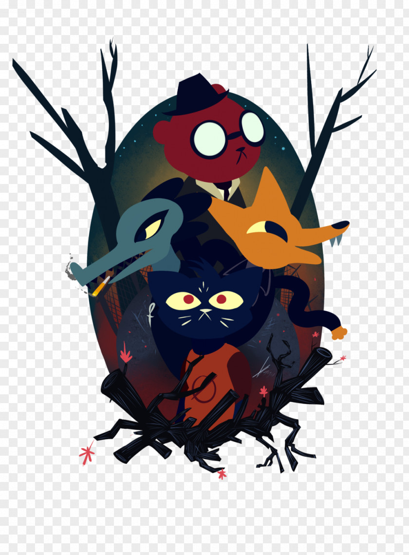 Into The Woods Night In Illustration DeviantArt Drawing PNG