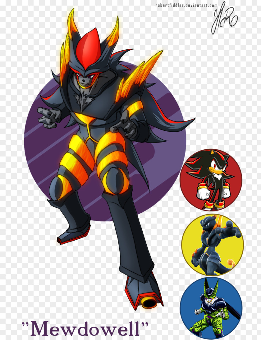 Shadow The Hedgehog Cell Vegeta Sonic Mewtwo PNG