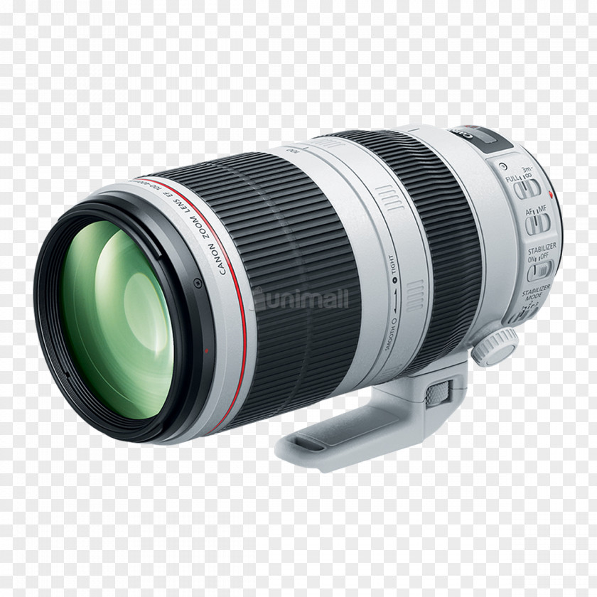 Camera Lens Canon EF Mount Telephoto Zoom 100-400mm F/4.5-5.6L IS II USM 100–400mm PNG