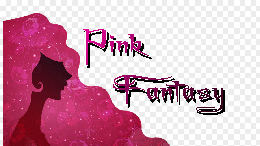 Fantasy Ink Logo Font Pink M Illustration Brand PNG
