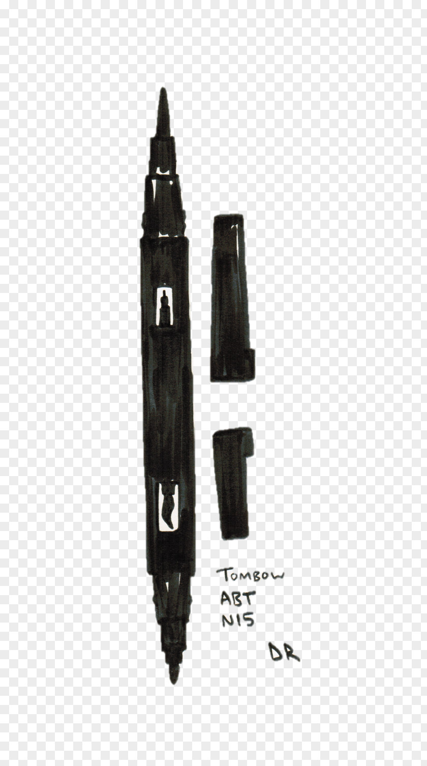 Felt Tip Pen Tombow Dual Brush Fudepen Drawing PNG