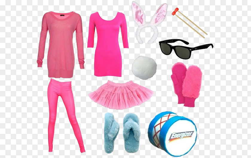 Halloween Costume Energizer Bunny Shoe PNG