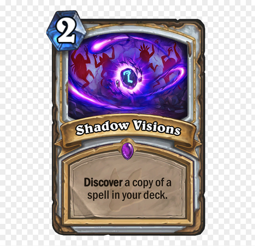 Hearthstone Shadow Visions Brawl Curious Glimmerroot Game PNG