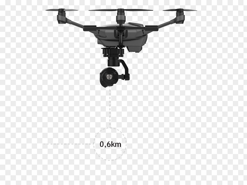 Helicopter Yuneec International Typhoon H Rotor Unmanned Aerial Vehicle PNG