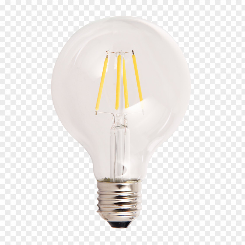 Led Filament Incandescent Light Bulb LED Lamp Light-emitting Diode Lighting PNG