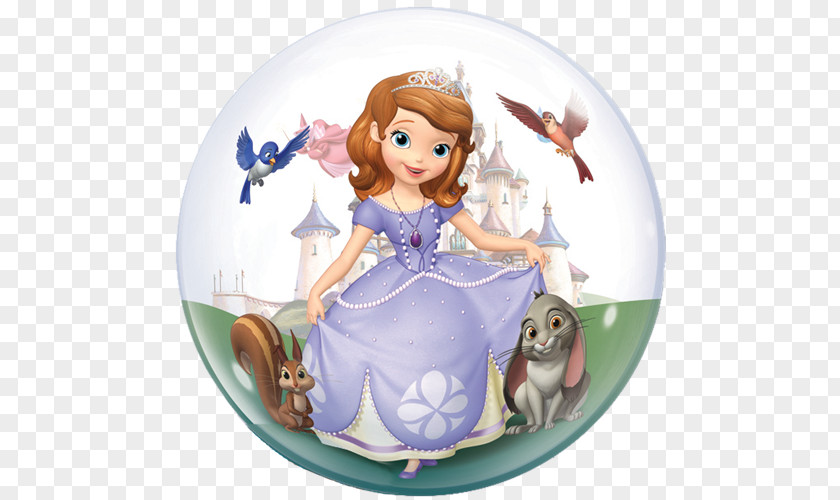 Sofia The First Minnie Mouse Balloon Disney Princess Party Fairies PNG