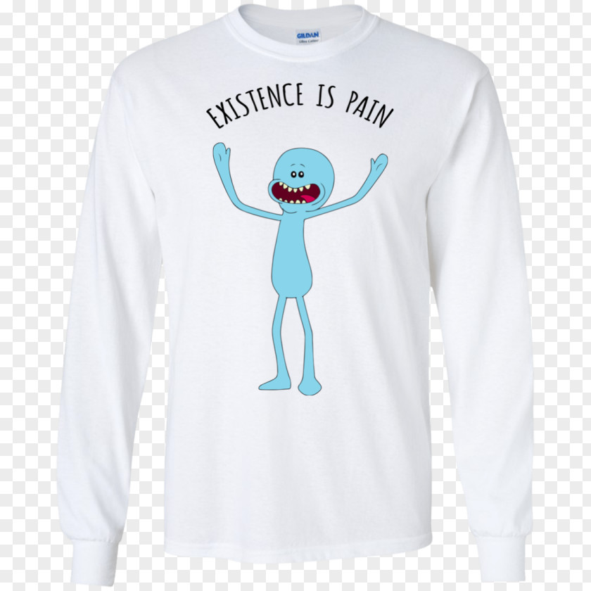 T-shirt Meeseeks And Destroy Rick Sanchez Neck Pain Adult Swim PNG