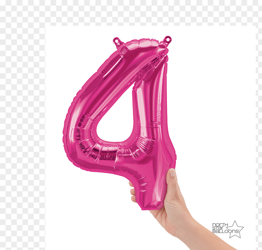 Balloon Toy Birthday Party Pink PNG