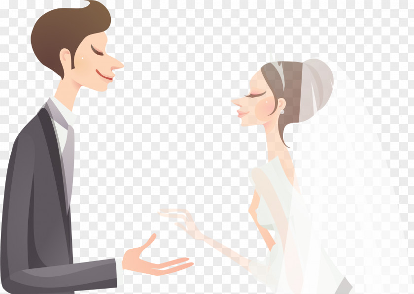 Cartoon Wedding Invitation Marriage Notary Property PNG