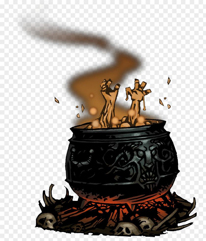 Cauldron Darkest Dungeon Hag Boss PlayStation 4 PNG