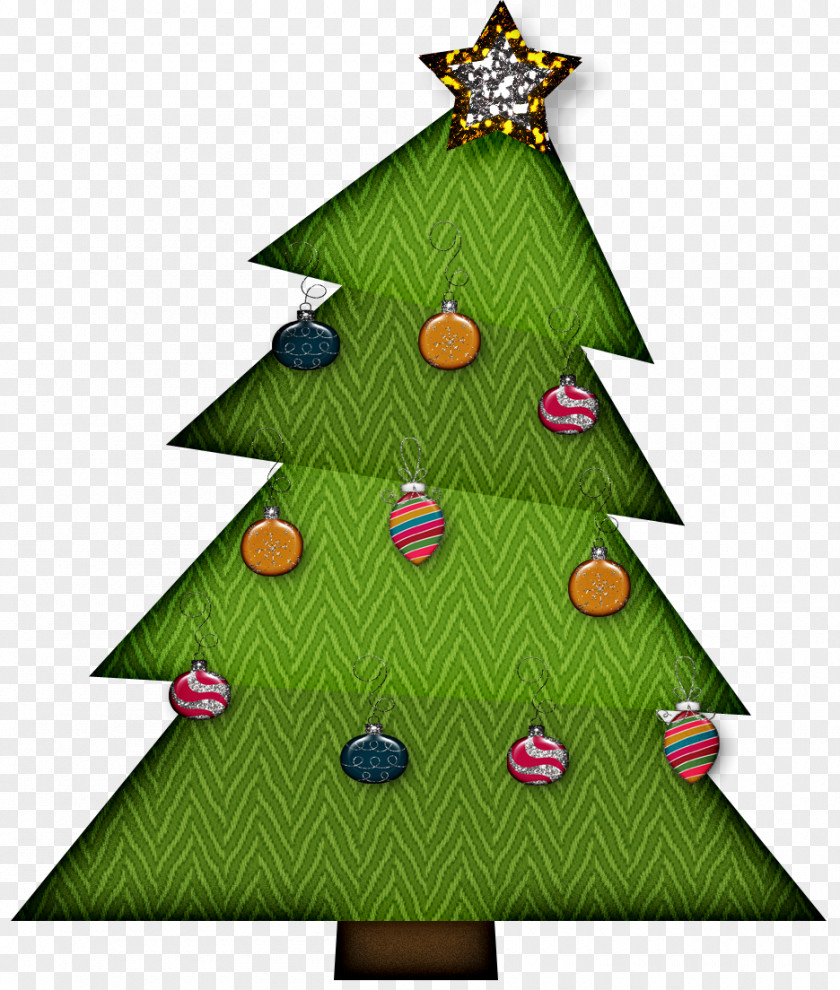 Christmas Tree Ornament Green Pattern PNG