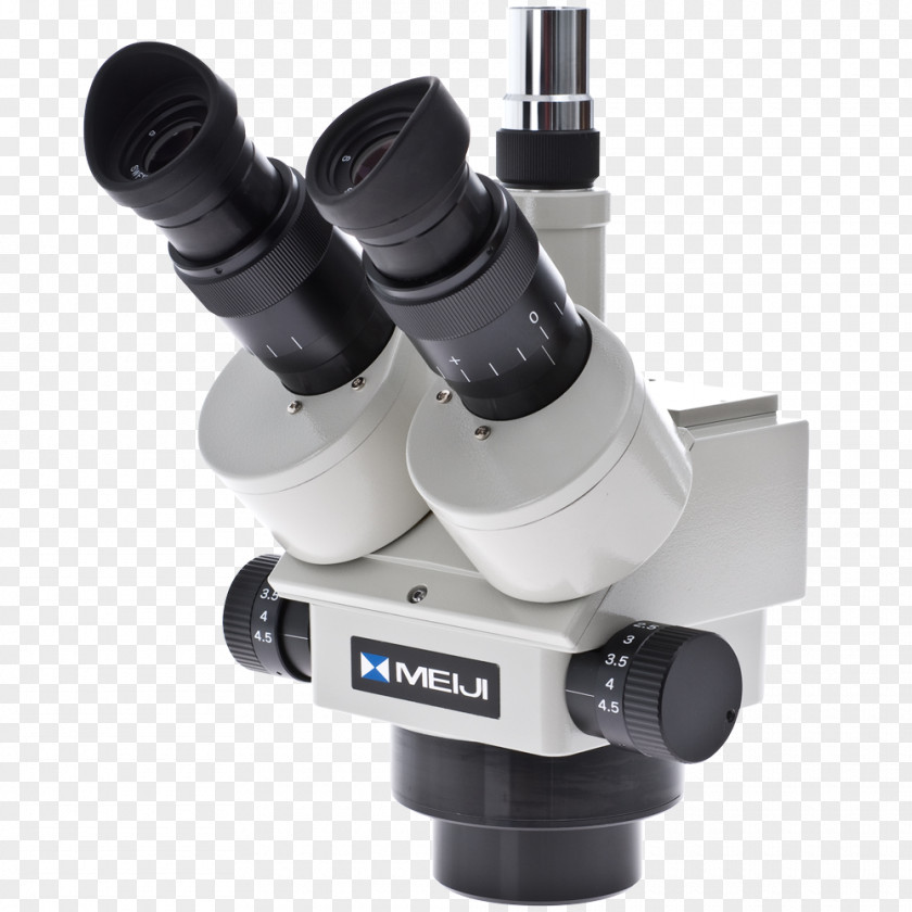 Stereo Microscope Zoom Lens Eyepiece Binoculars PNG