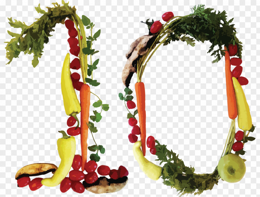 Vegetable Christmas Ornament Day Superfood PNG
