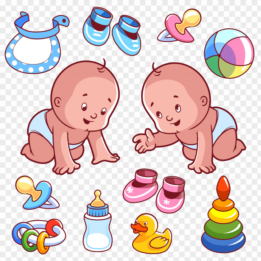 Baby Infant Cartoon Illustration PNG