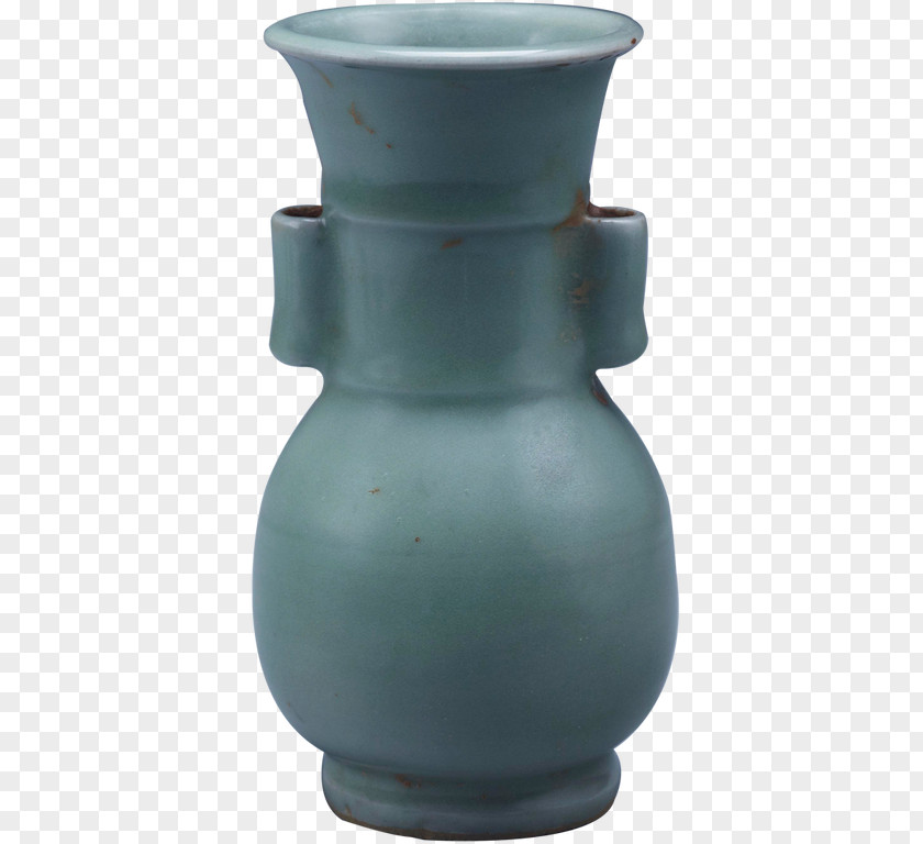 Blue Bottle Song Dynasty Ceramic Red PNG