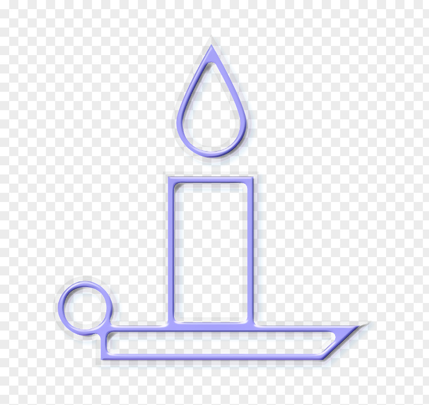 Candel Icon Christmas Fire PNG