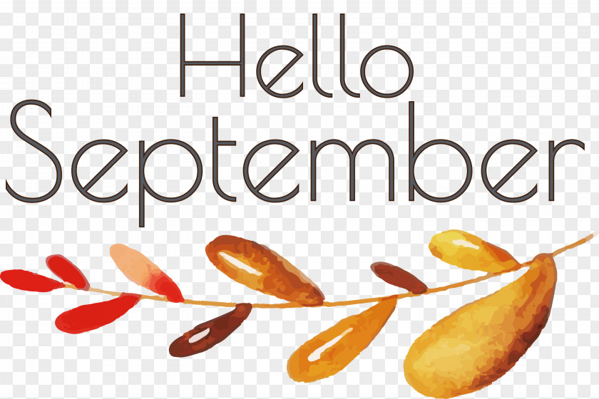 Hello September September PNG