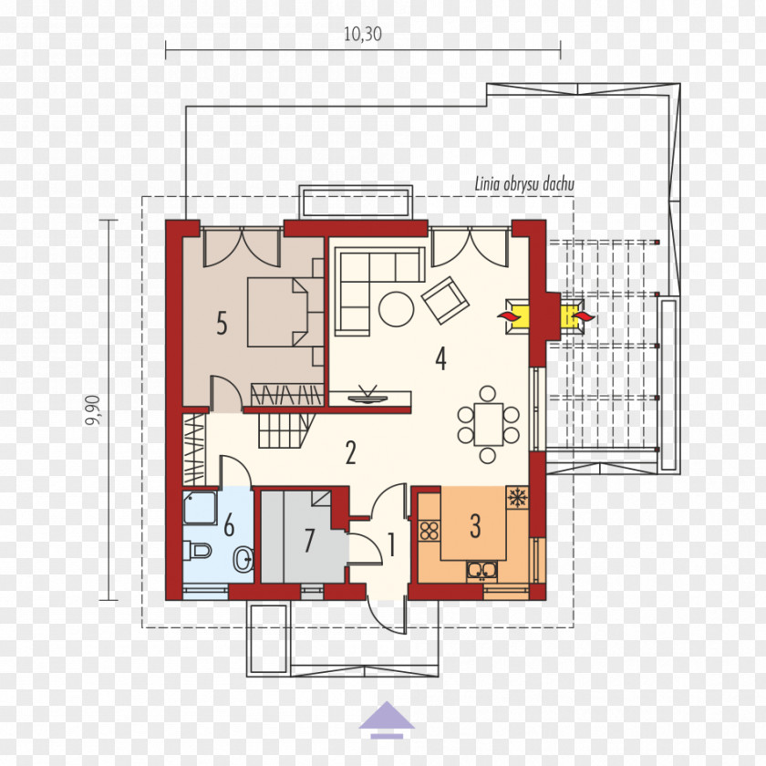 House Floor Plan Storey Area Angle PNG
