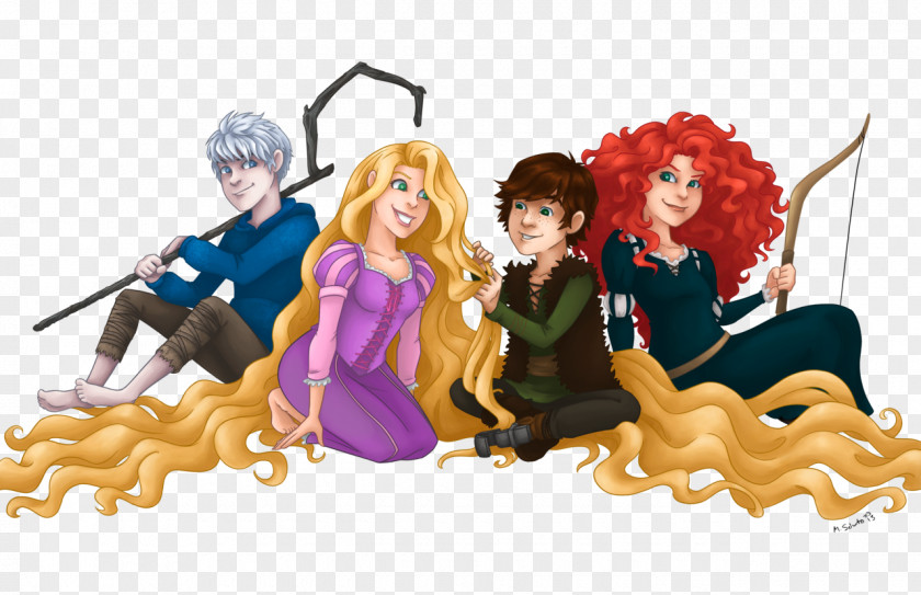 Merida Rapunzel Hiccup Horrendous Haddock III Jack Frost Elsa PNG