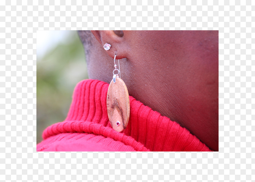 Nose Earring Close-up Pink M PNG